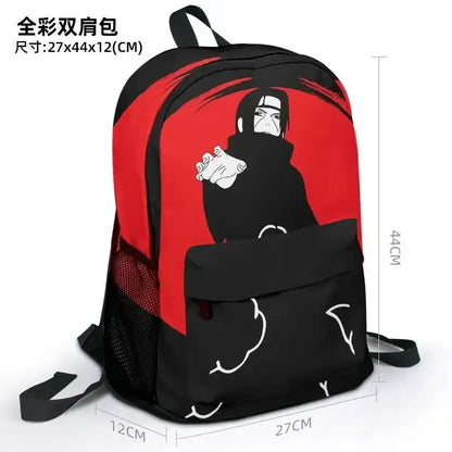 Naruto Series' Akatsuki Organization features the iconic Red Cloud design 08
