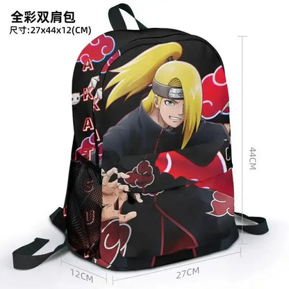 Naruto Series' Akatsuki Organization features the iconic Red Cloud design 09