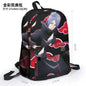 Naruto Series' Akatsuki Organization features the iconic Red Cloud design 13