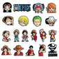 Japanese Anime One Piece Shoe Charms Cartoon Shoe accessories 19pcs a set