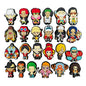 Japanese Anime One Piece Shoe Charms Cartoon Shoe accessories 24pcs a set