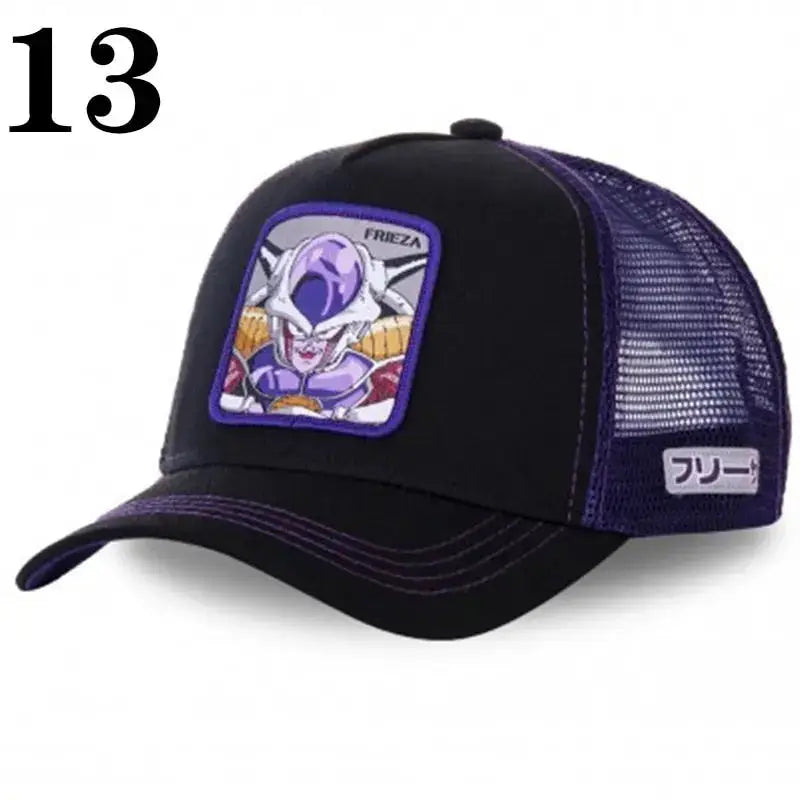 Dragon Ball Baseball Cap - Official DBZ Character Hat | Snapback Anime Cap 13 Hats