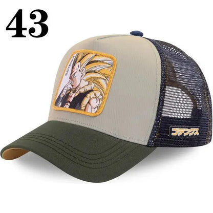 Dragon Ball Baseball Cap - Official DBZ Character Hat | Snapback Anime Cap 43 Hats