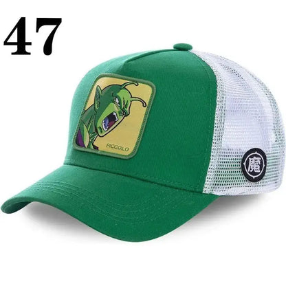 Dragon Ball Baseball Cap - Official DBZ Character Hat | Snapback Anime Cap 47 Hats