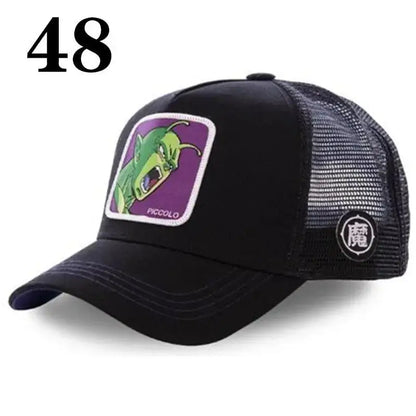 Dragon Ball Baseball Cap - Official DBZ Character Hat | Snapback Anime Cap 48 Hats