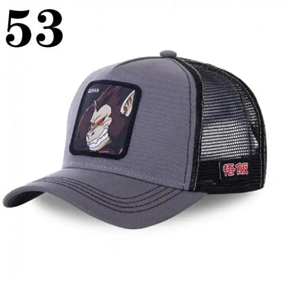 Dragon Ball Baseball Cap - Official DBZ Character Hat | Snapback Anime Cap 53 Hats