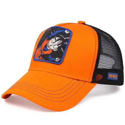 Dragon Ball Baseball Cap - Official DBZ Character Hat | Snapback Anime Cap 54 Hats