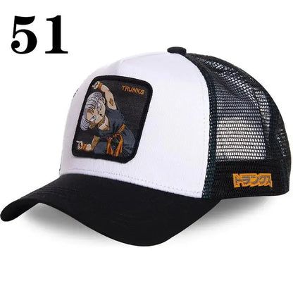Dragon Ball Baseball Cap - Official DBZ Character Hat | Snapback Anime Cap Hats