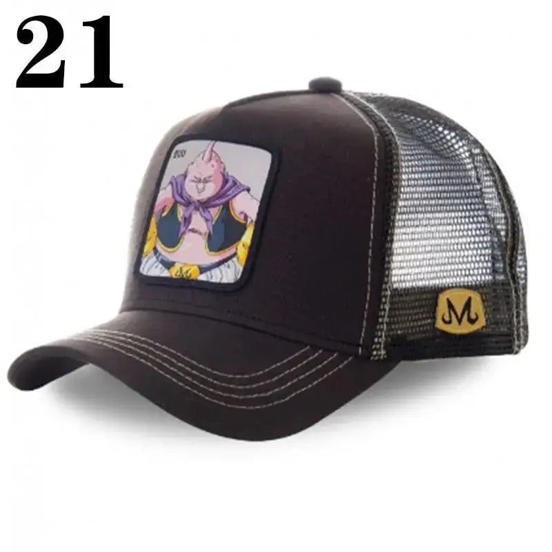 Dragon Ball Baseball Cap - Official DBZ Character Hat | Snapback Anime Cap Hats