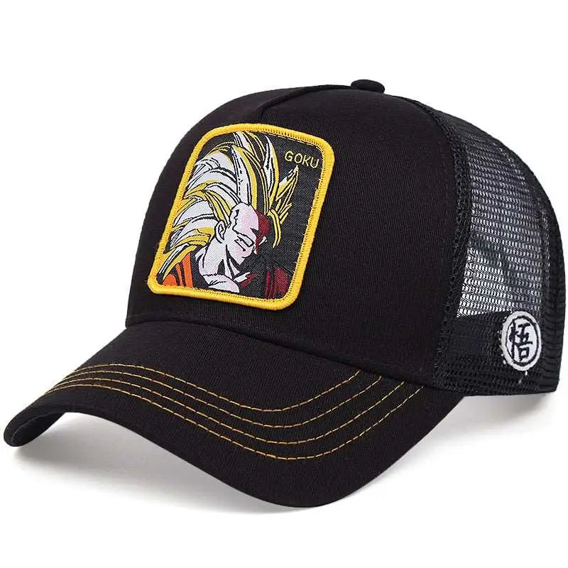 Dragon Ball Baseball Cap - Official DBZ Character Hat | Snapback Anime Cap Hats