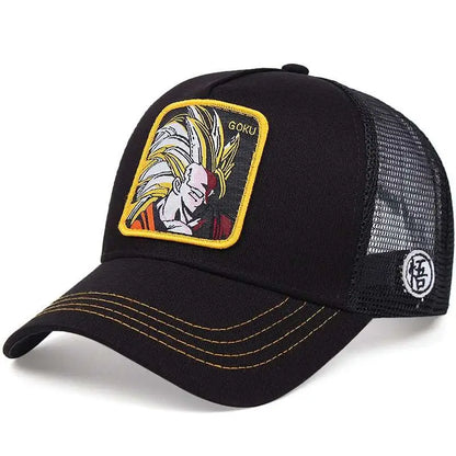 Dragon Ball Baseball Cap - Official DBZ Character Hat | Snapback Anime Cap Hats