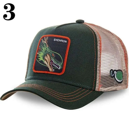 Dragon Ball Baseball Cap - Official DBZ Character Hat | Snapback Anime Cap Hats