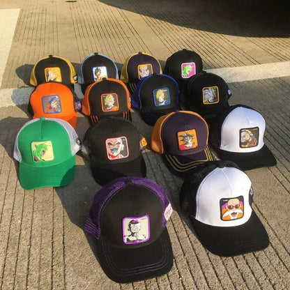 Dragon Ball Baseball Cap - Official DBZ Character Hat | Snapback Anime Cap Hats