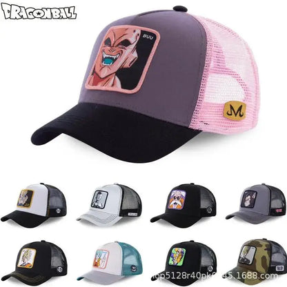 Dragon Ball Baseball Cap - Official DBZ Character Hat | Snapback Anime Cap Hats