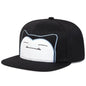 Snorlax Pokmon Hip-hop Hat - Adjustable Casual Baseball Cap - Monster Style black