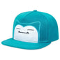 Snorlax Pokmon Hip-hop Hat - Adjustable Casual Baseball Cap - Monster Style blue