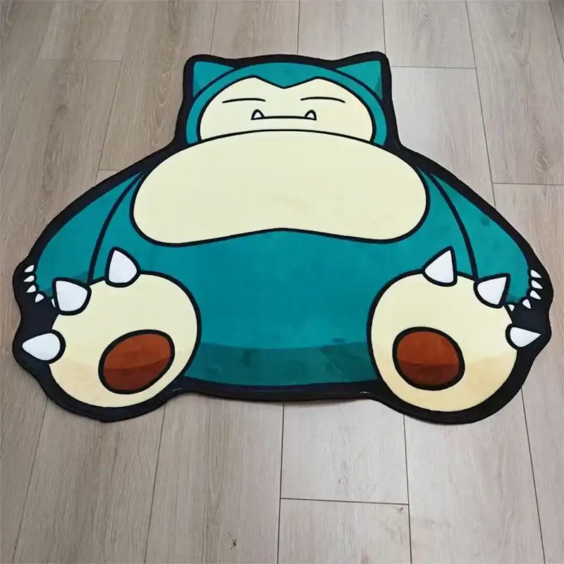 Anime Pokémon Snorlax Carpet – Non-Slip Living Room & Bedroom Rug