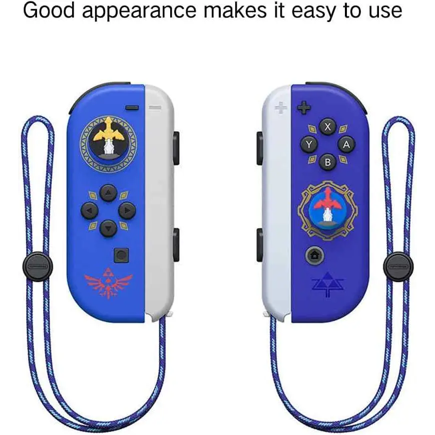 Switch Thumb Grip Caps - Cute Zelda Soft Silicone Joystick Covers for Nintendo OLED/Lite Gaming Accessories