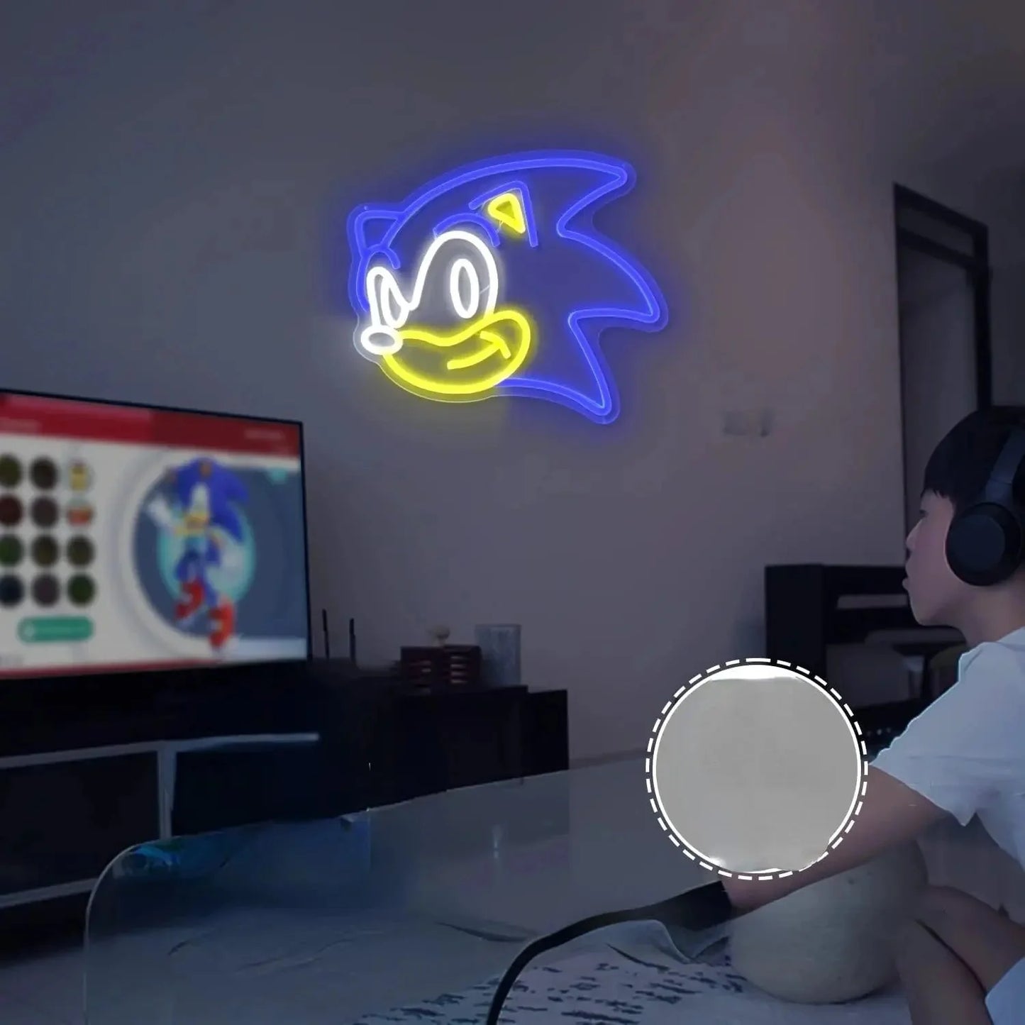 Sonic Game Room Neon Sign - Gapo Goods - 