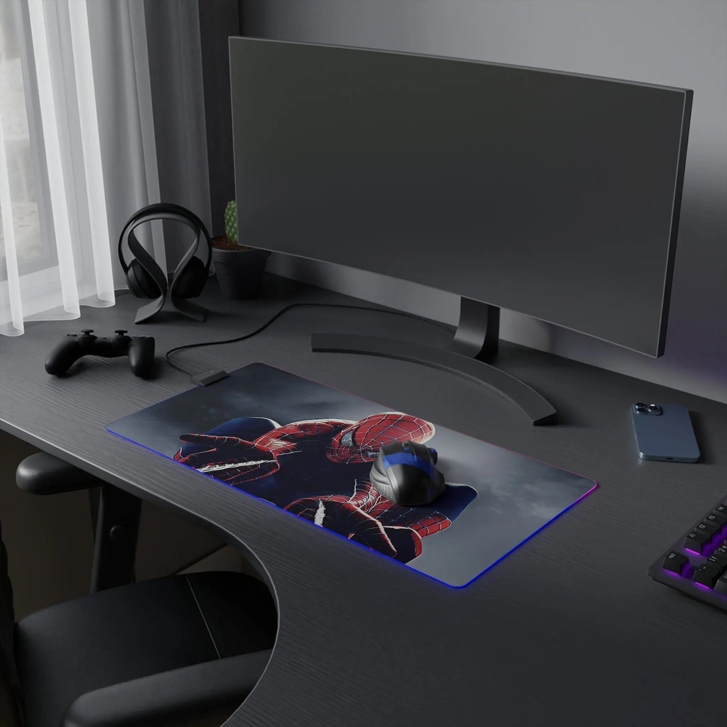 Spiderman Inspired LED Gaming Mouse Pad - Gapo Goods - Home Decor