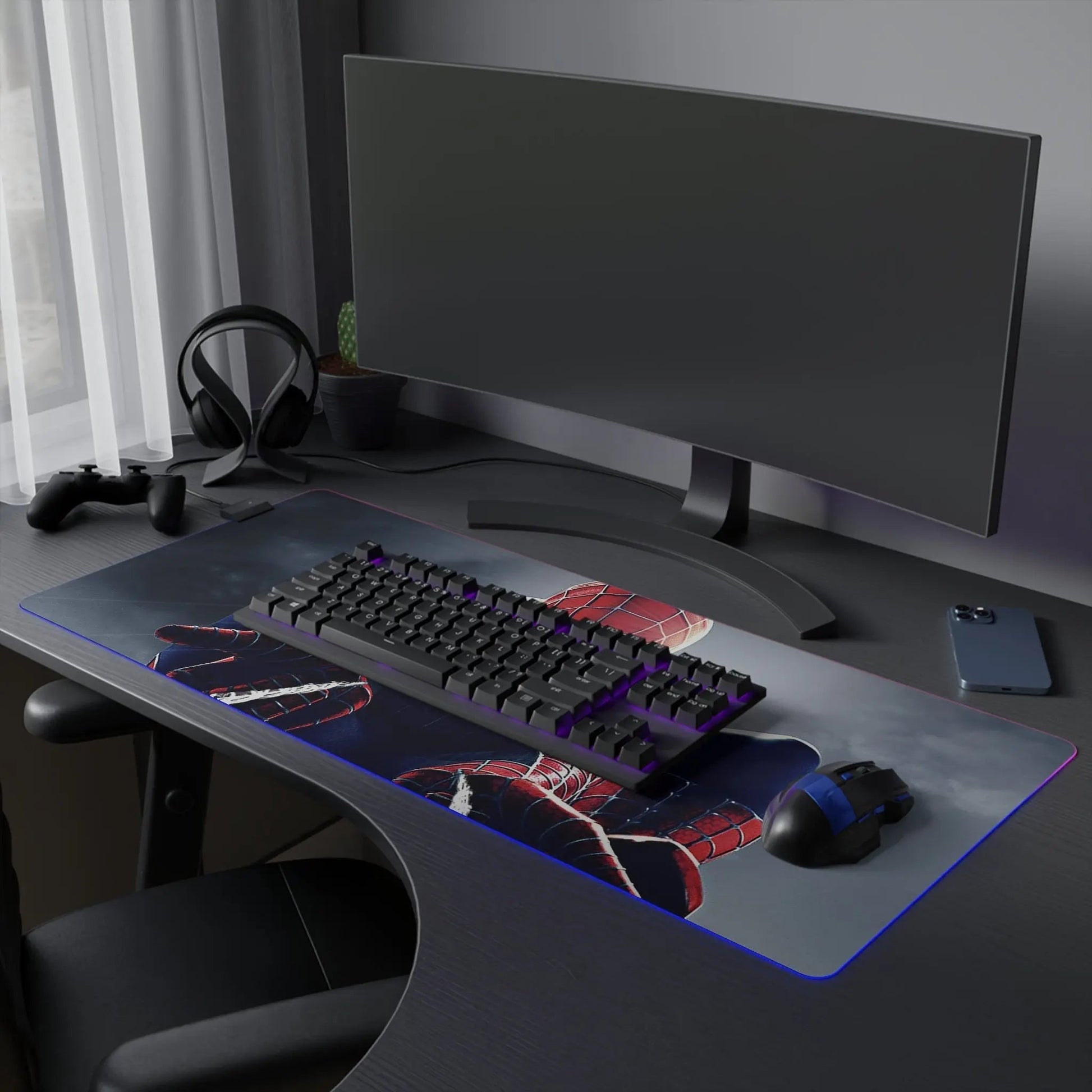 Spiderman Inspired LED Gaming Mouse Pad - Gapo Goods - Home Decor