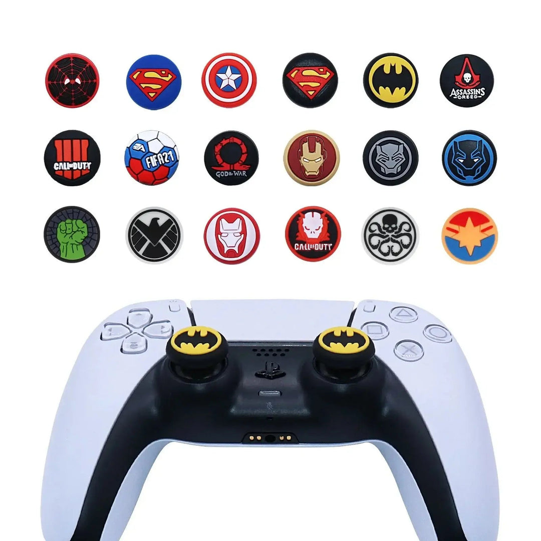 Spiderman Thumb Grip Caps for Playstation 5 and Xbox Series Controllers - Game Joystick Accessories - Gapo Goods - Accessories