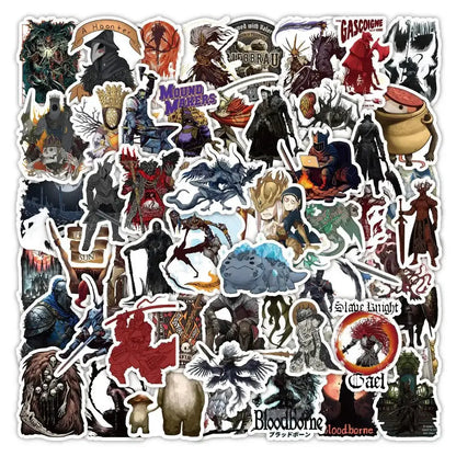 Horror Game DARK SOULS Cool Sticker 10pcs