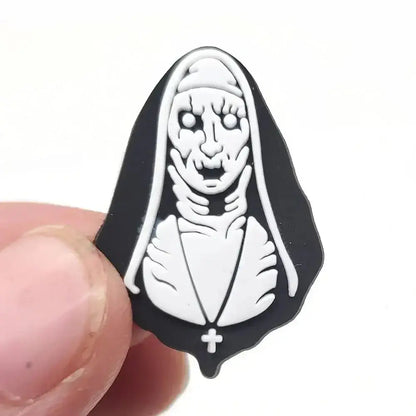 Horror Shoe Charms – Durable Vampire Shoe Buckle Decorations | Rubber Set F009-1 Charms