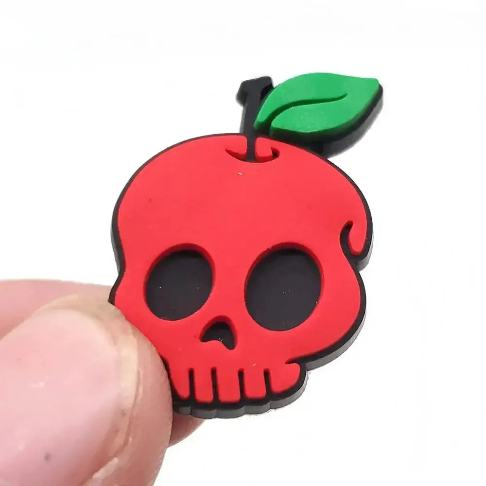 Horror Shoe Charms – Durable Vampire Shoe Buckle Decorations | Rubber Set F009-15 Charms