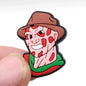Horror Shoe Charms – Durable Vampire Shoe Buckle Decorations | Rubber Set F009-3 Charms
