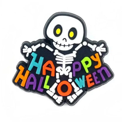 Horror Shoe Charms – Durable Vampire Shoe Buckle Decorations | Rubber Set F086-14 Charms