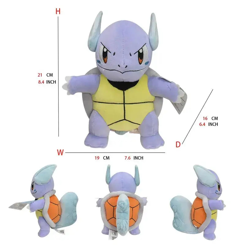 Pokémon Plush Doll: A Soft, Cuddly Animal Toy, Ideal for a Gift Wartortle