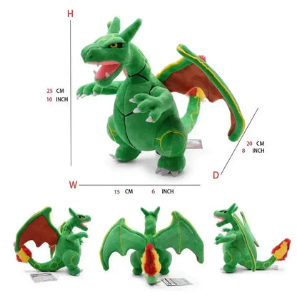 Pokémon Plush Doll: A Soft, Cuddly Animal Toy, Ideal for a Gift Rayquaza Charizard