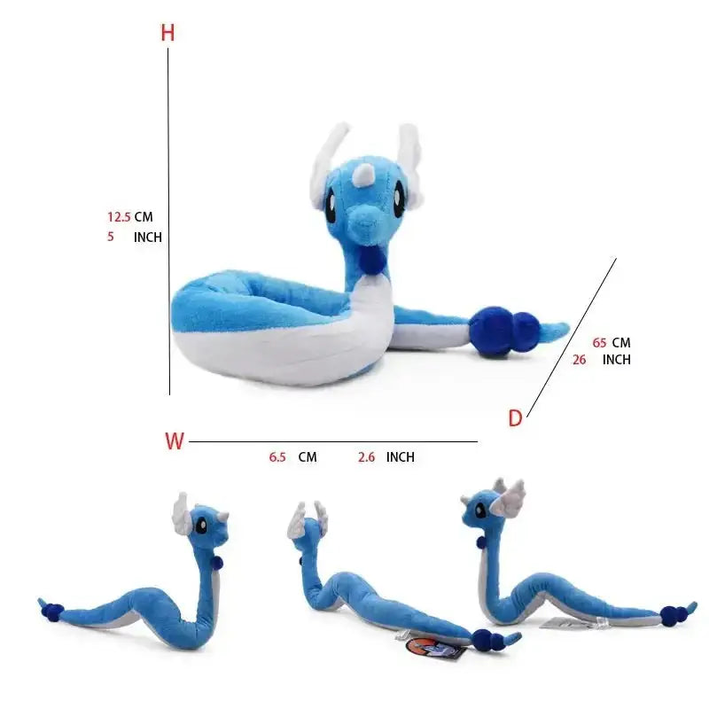 Pokémon Plush Doll: A Soft, Cuddly Animal Toy, Ideal for a Gift Dragonair