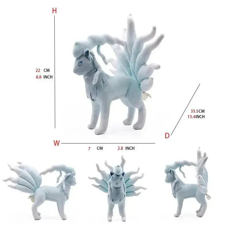 Pokémon Plush Doll: A Soft, Cuddly Animal Toy, Ideal for a Gift Alolan Ninetales