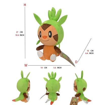 Pokémon Plush Doll: A Soft, Cuddly Animal Toy, Ideal for a Gift Chespin