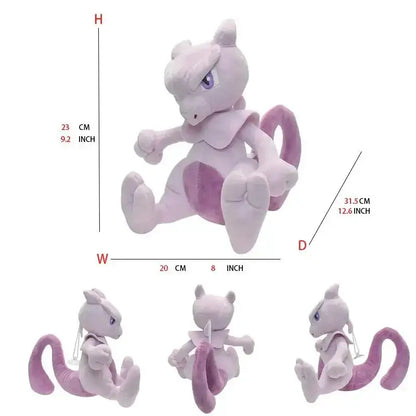 Pokémon Plush Doll: A Soft, Cuddly Animal Toy, Ideal for a Gift Mewtwo