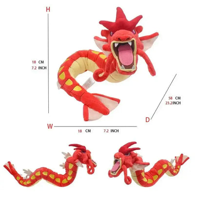Pokémon Plush Doll: A Soft, Cuddly Animal Toy, Ideal for a Gift Shiny Gyarados