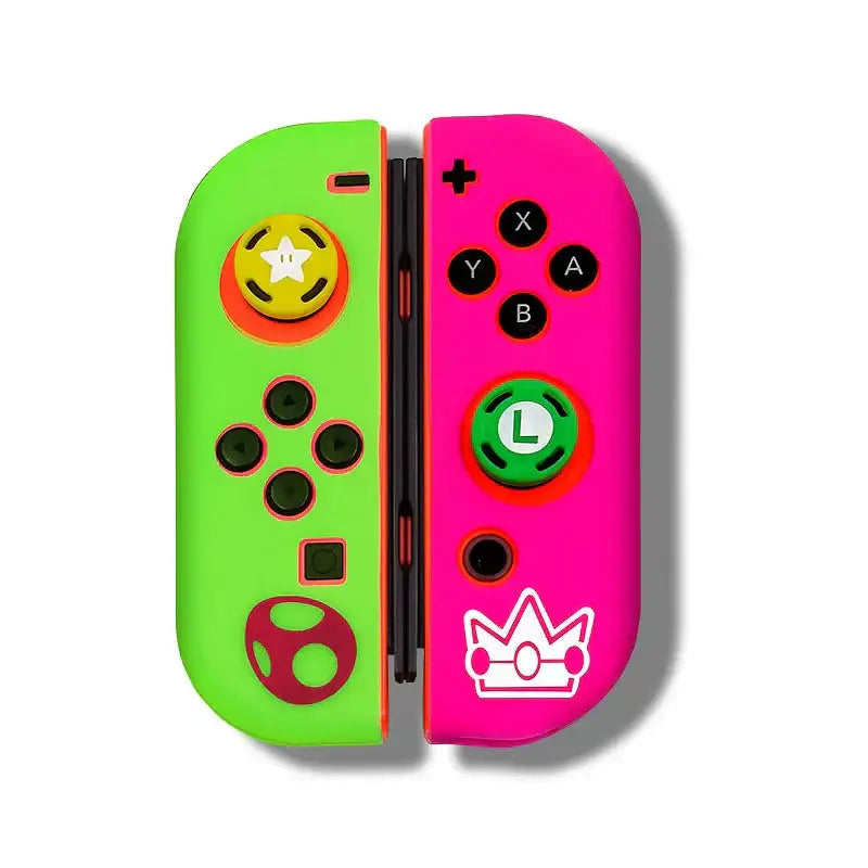 Silicone Soft Case Thumb Stick Grip Cap Joystick Protective Cover For Nintendo Switch Oled NS Joy-Con Controller Protector Skin C