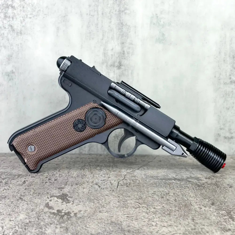Star Wars DT-12 Blaster Pistol with Brown Grip