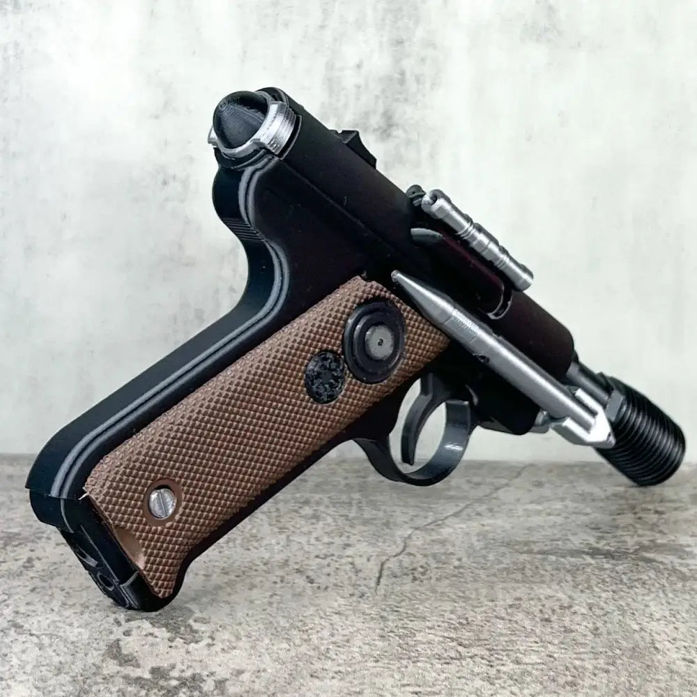 Star Wars DT-12 Blaster Pistol with Brown Grip