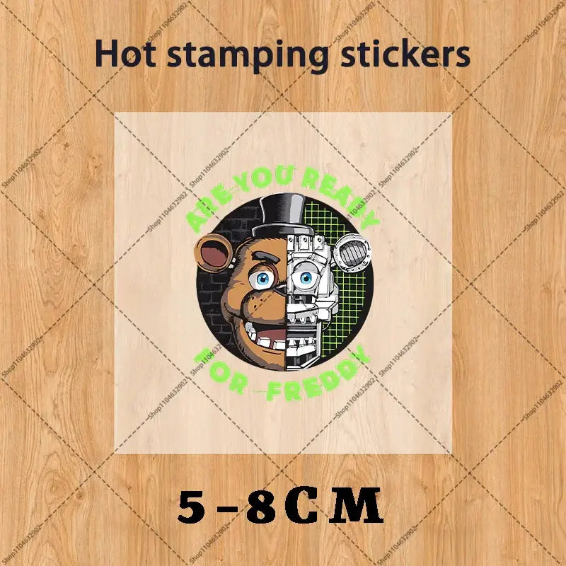 Stay Hydrated With FNAF Water Bottle Vibes - FNAF3 sticker 5cm