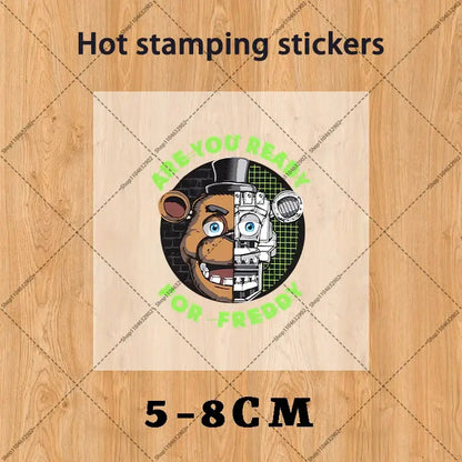 Stay Hydrated With FNAF Water Bottle Vibes - FNAF3 sticker 5cm