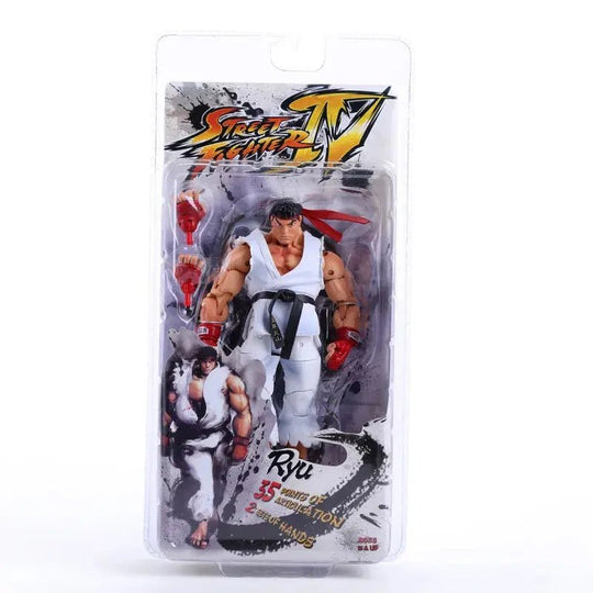 Street Fighter Articulated PVC Action Figure - CHUN LI RYU Ken Guile Akuma Collectible Model Toys - Gapo Goods - Toys & Games