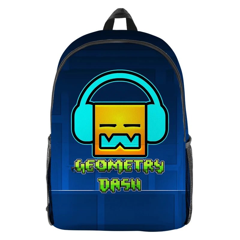 Stylish Game Geometry Dash Backpack - Gapo Goods - Backpack