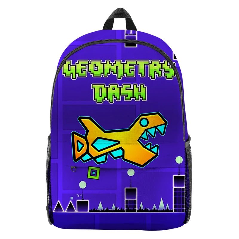 Stylish Game Geometry Dash Backpack - Gapo Goods - Backpack