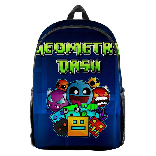 Stylish Game Geometry Dash Backpack - Gapo Goods - Backpack