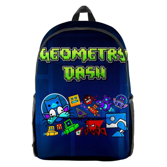 Stylish Game Geometry Dash Backpack - Gapo Goods - Backpack