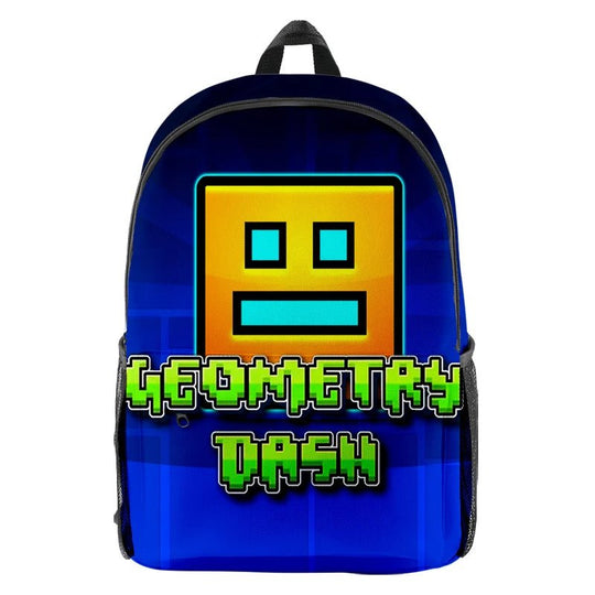 Stylish Game Geometry Dash Backpack - Gapo Goods - Backpack