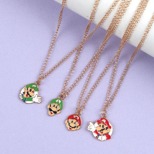 Super Mario Bros Necklace Classic Game - Gapo Goods - 